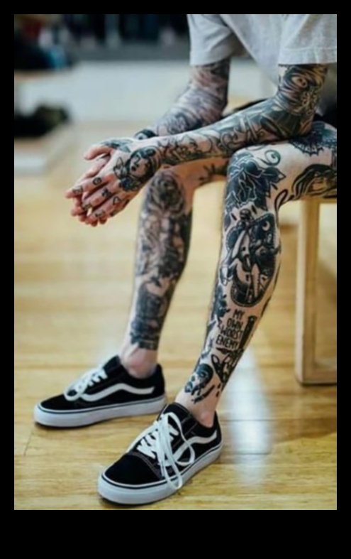 Legends in Ink: Craftsmanship Unveiled on Your Lower Limbs