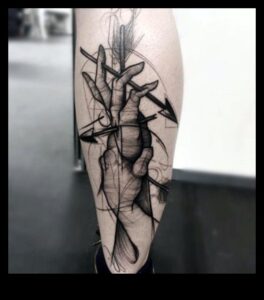 Abstract Inkscapes: Unconventional Tattoo Design Inspirations
