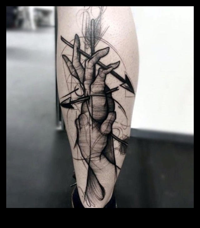 Abstract Inkscapes: Unconventional Tattoo Design Inspirations