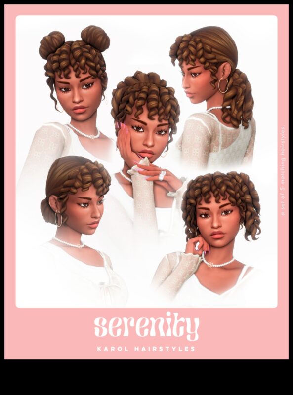 Ήρεμα και μαζεμένα: Επίτευξη γαλήνης με περιστασιακά χτενίσματα